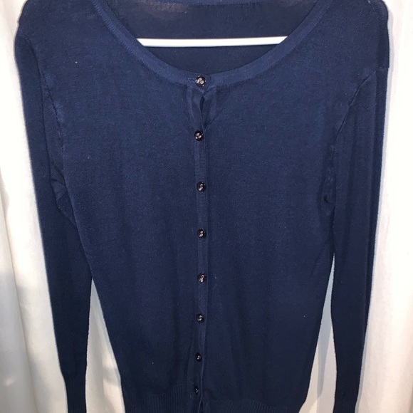 ✨Navy Blue Cardigan✨ - Picture 2 of 5